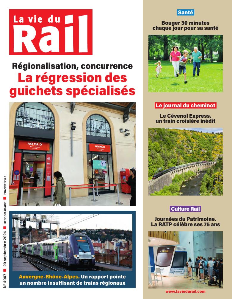 La Vie du Rail hebdo n°4007 - Numérique