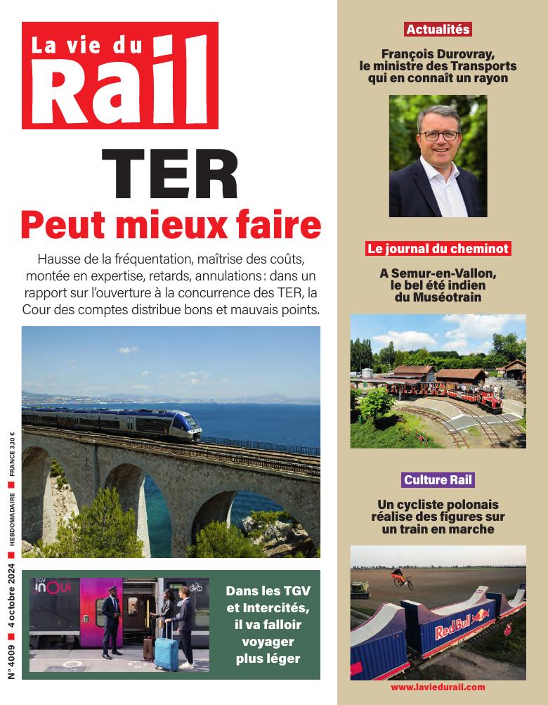 La Vie du Rail hebdo n°4009 - Numérique