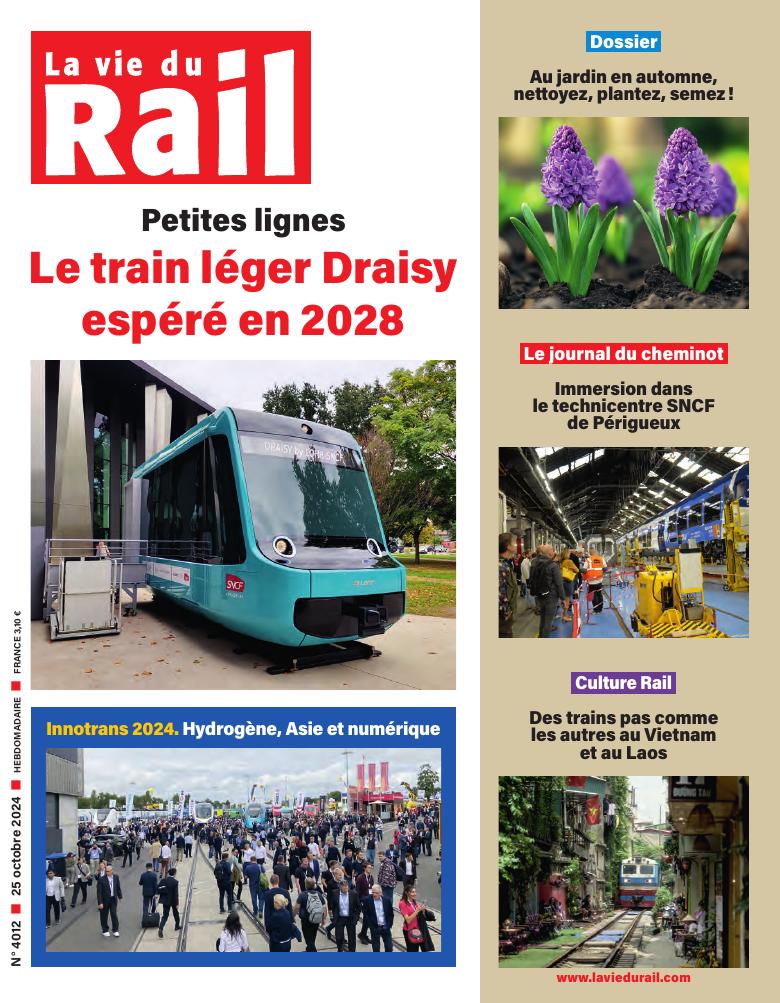 La Vie du Rail hebdo n°4012 - Numérique