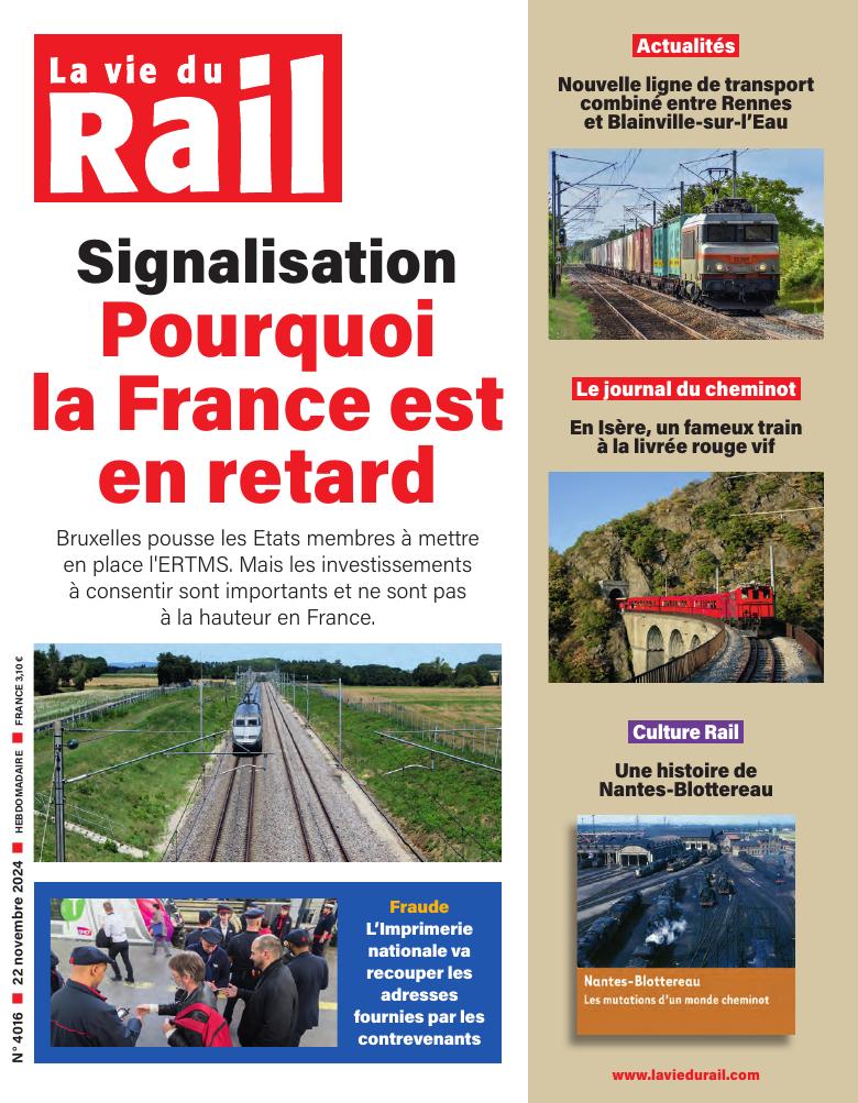 La Vie du Rail hebdo n°4016 - Numérique
