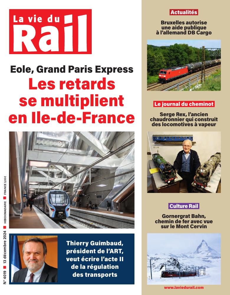 La Vie du Rail hebdo n°4019 - Numérique