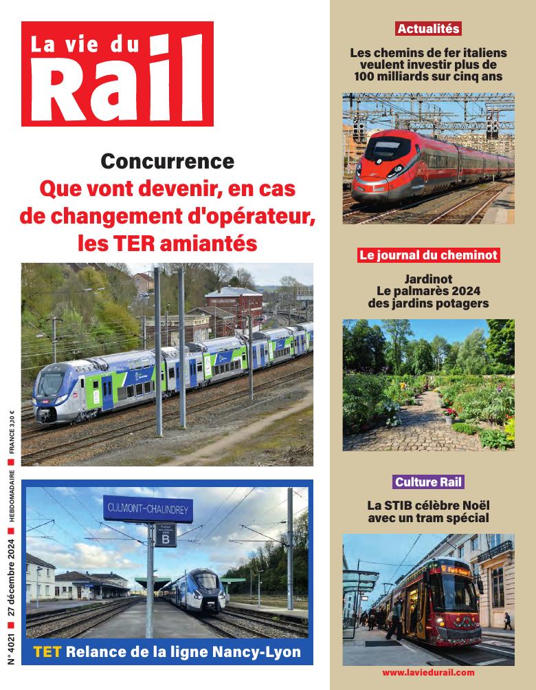 La Vie du Rail hebdo n°4021 - Numérique