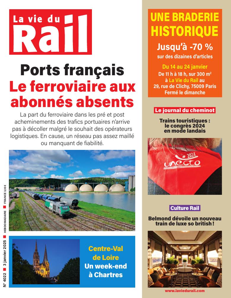 La Vie du Rail hebdo n°4022 - Numérique