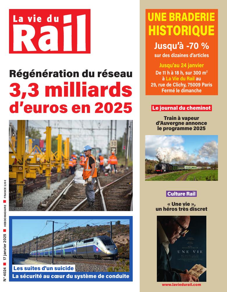La Vie du Rail hebdo n°4024 - Numérique