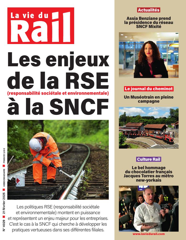 La Vie du Rail hebdo n°4029 - Papier