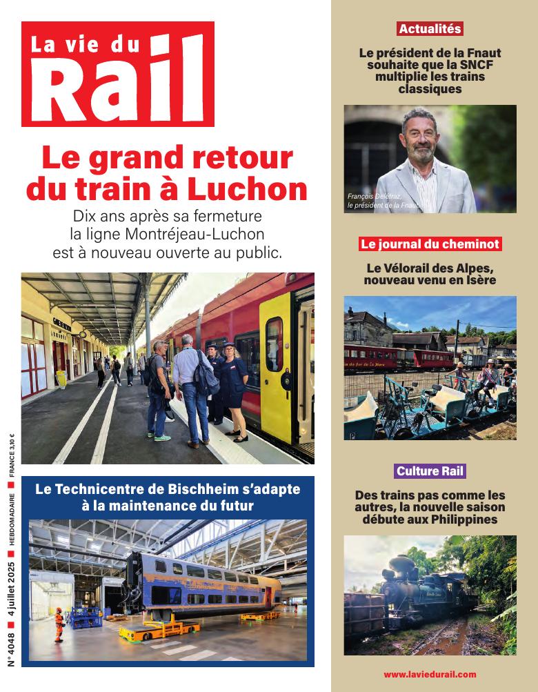 La Vie du Rail hebdo n°4048 - Numérique