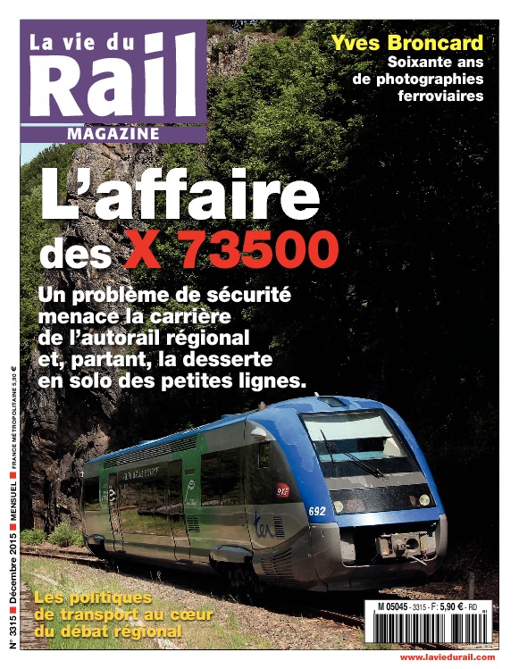 La Vie du Rail Magazine n°3315