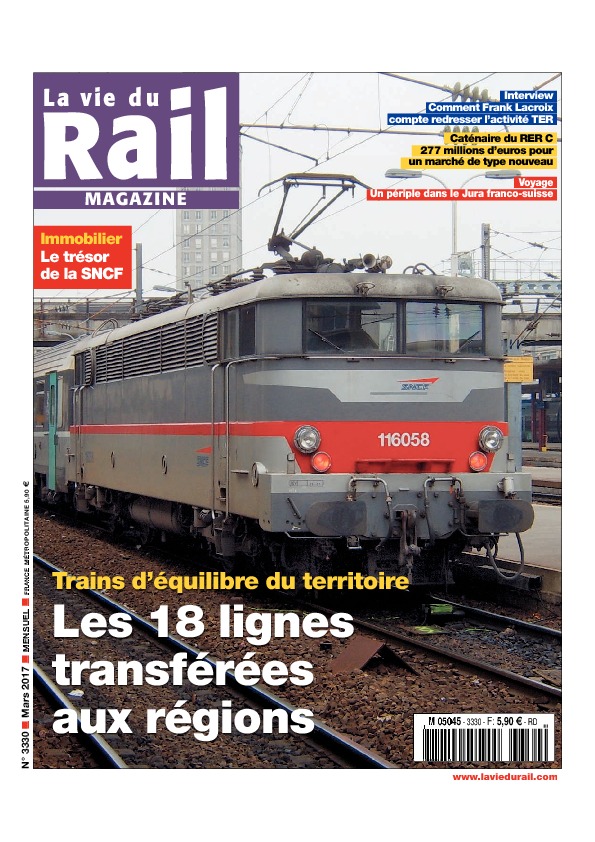 La Vie du Rail Magazine n°3330