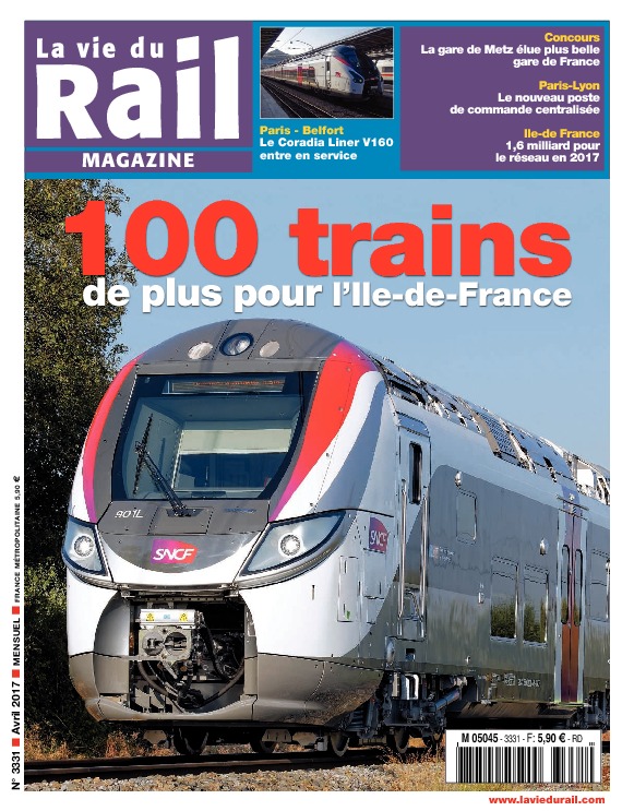 La Vie du Rail Magazine n°3331 - Numérique