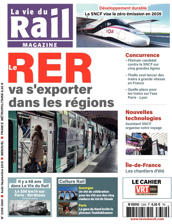 La Vie du Rail Magazine n°3359 - 3360 - Numérique