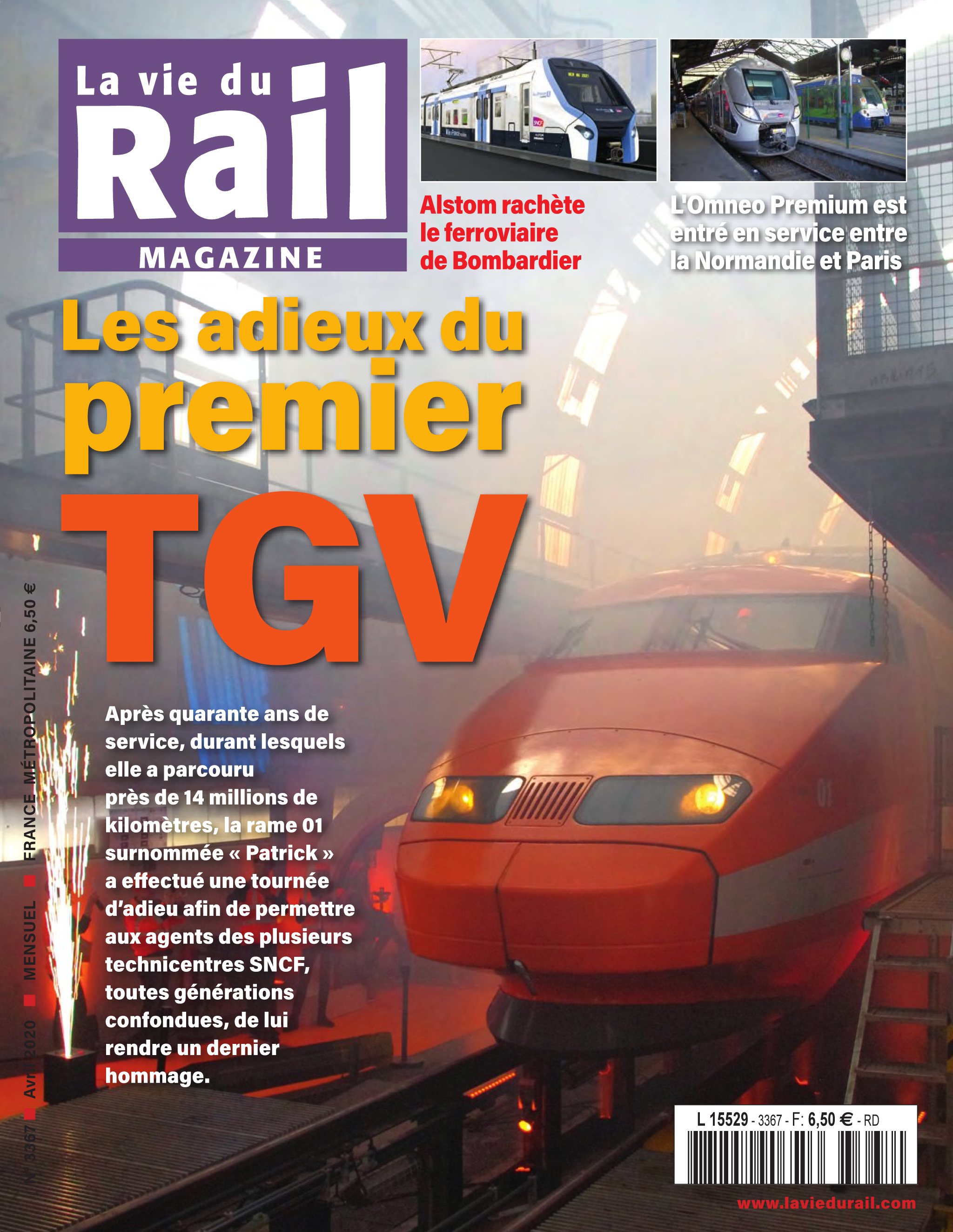 La Vie du Rail Magazine n°3367 - Numérique