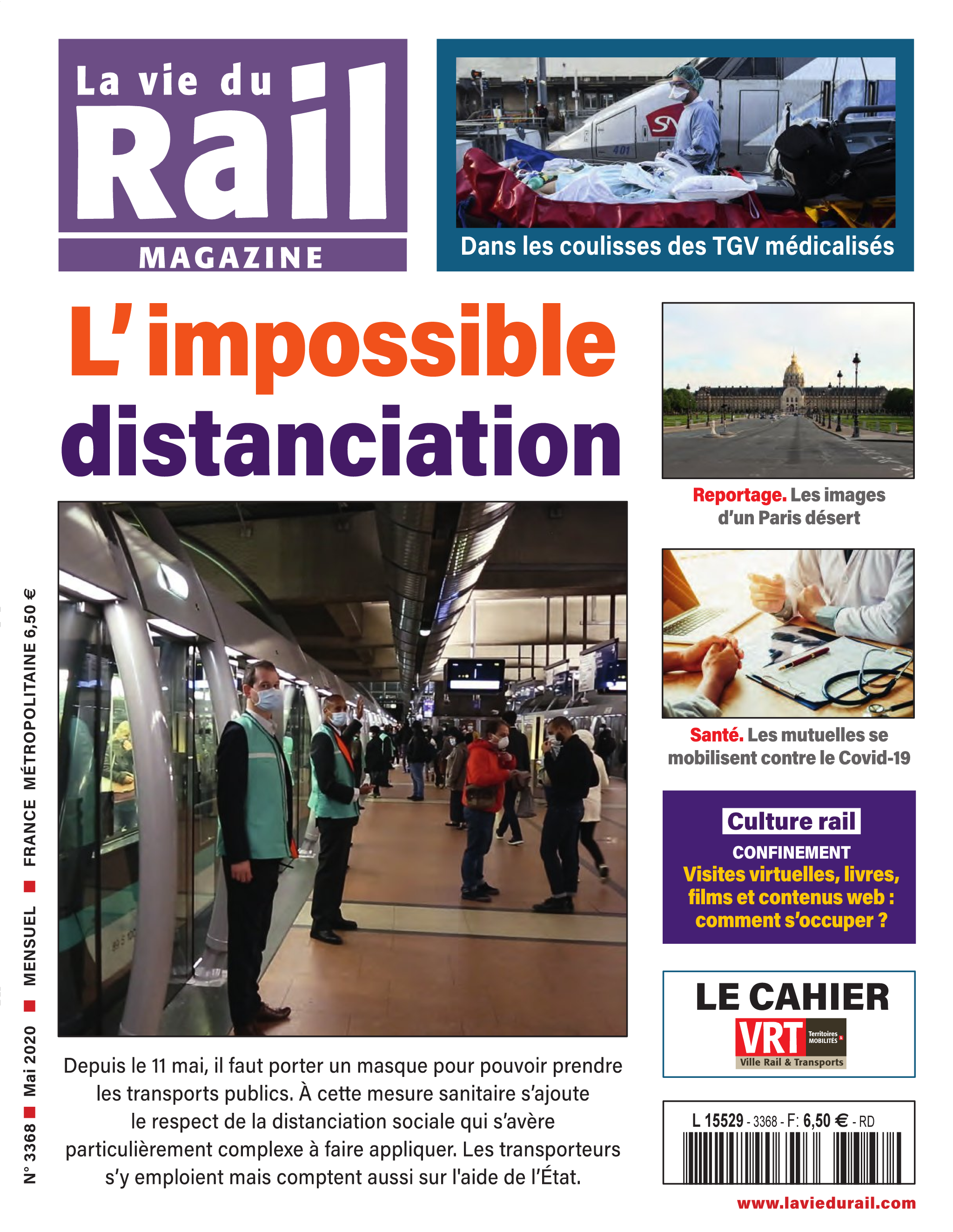 La Vie du Rail Magazine n°3368 - Numérique