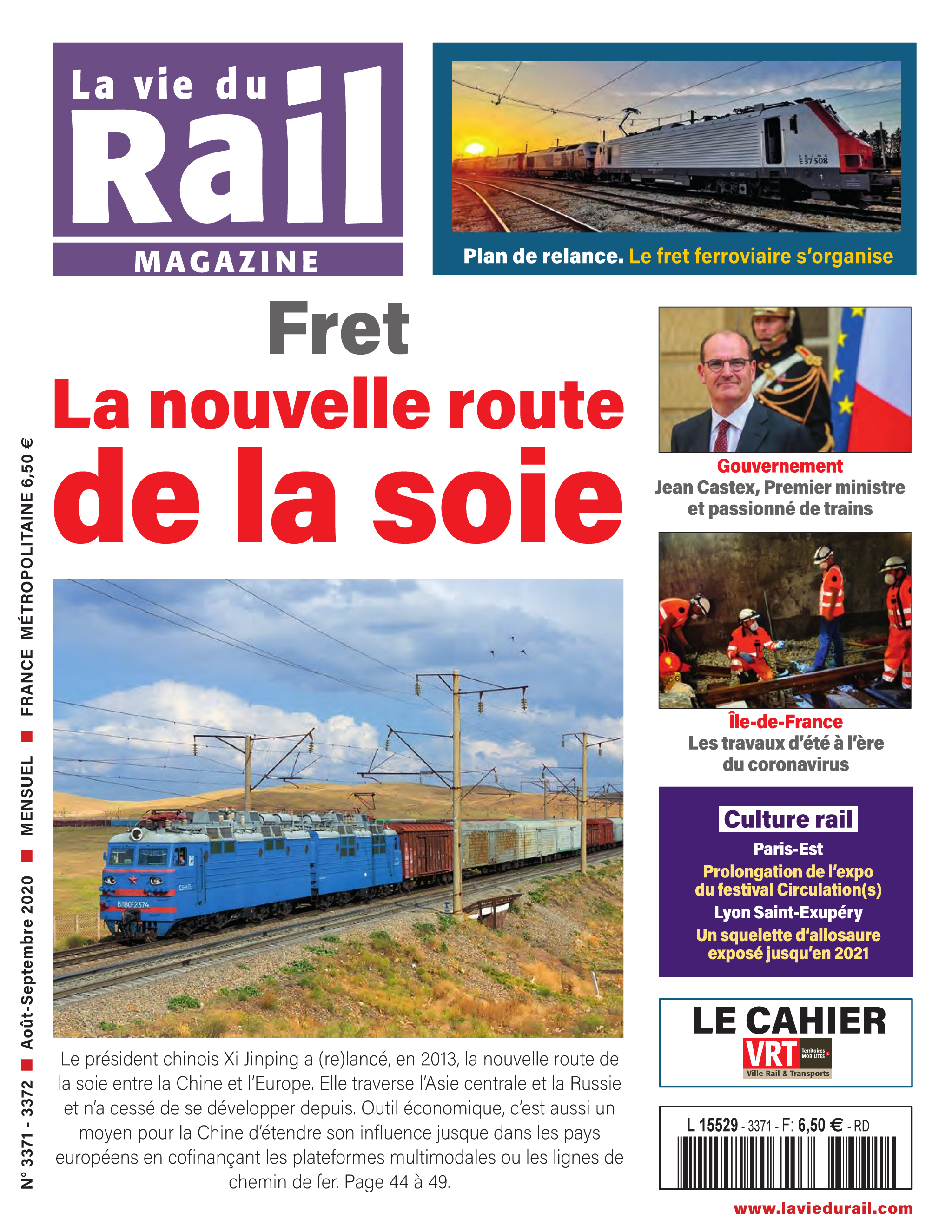 La Vie du Rail Magazine n°3371 - 3372 - Numérique