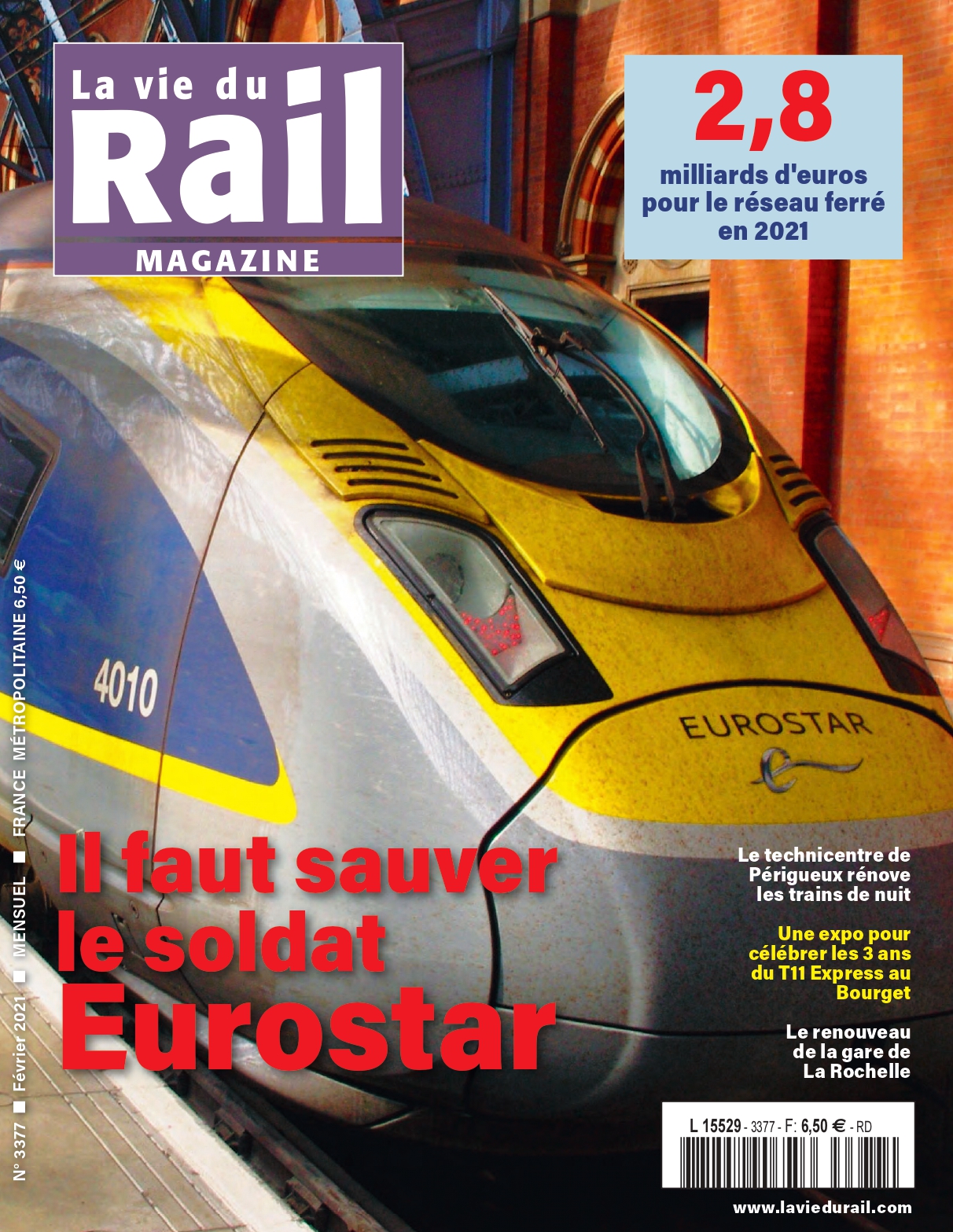 La Vie du Rail Magazine n°3377 - Numérique